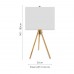 KCK Pine Wood Tripod Easel - 55 cm x 185 cm - EA 401P
